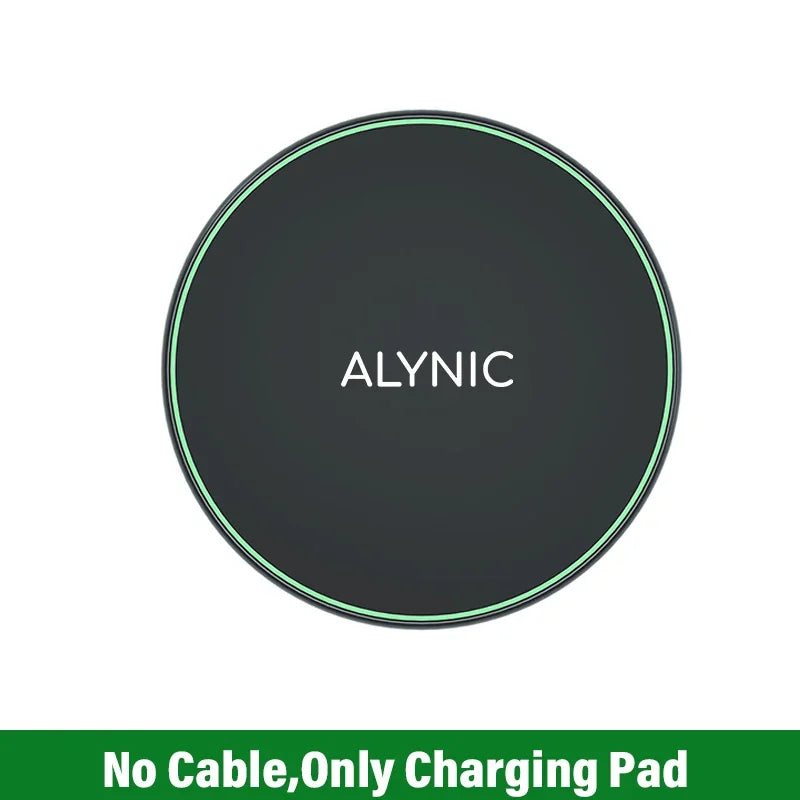 Wireless Charger for Iphone 17 16 15 14 Pro Max Induction Fast Charging Pad Dock Station for Samsung S23 S22 Xiaomi Huawei