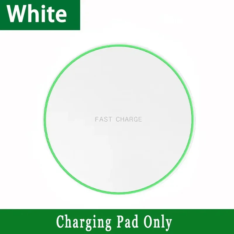Wireless Charger for Iphone 17 16 15 14 Pro Max Induction Fast Charging Pad Dock Station for Samsung S23 S22 Xiaomi Huawei