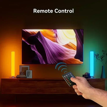 RGB Pickup Night Light Gaming Music Rhythm Lights Bar USB LED Table Lamp Remote Control Setup Gamer Decor Children Gift