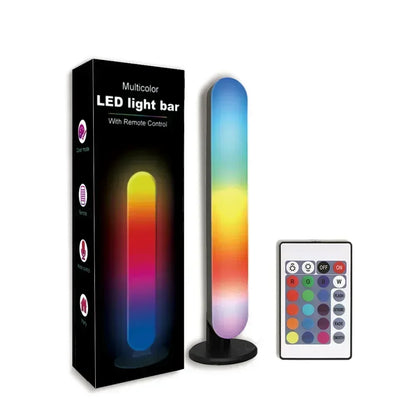 RGB Pickup Night Light Gaming Music Rhythm Lights Bar USB LED Table Lamp Remote Control Setup Gamer Decor Children Gift